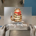 Meowy Christmas Cat | DTF Transfer Ready to Press | Cute Festive Heat Transfer