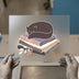 Sleeping Cat on Books | DTF Transfer Ready to Press | Cozy Aesthetic Heat Transfer