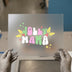 Jolly Mama Retro Christmas | DTF Transfer Ready to Press | Holiday Heat Transfer