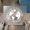 Destroy Patriarchy Not Planet | DTF Transfer Ready to Press | Feminist Heat Transfer