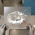Classic Bust Line Art | DTF Transfer Ready to Press | Artistic Heat Transfer