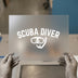 Scuba Diver Mask | DTF Transfer Ready to Press | Ocean Life Heat Transfer
