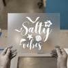 Salty Vibes | DTF Transfer Ready to Press | Beach & Ocean Heat Transfer