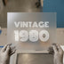 Vintage 1980 | DTF Transfer Ready to Press | Retro Styled Heat Transfer