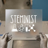 STEMinIST Chemistry | DTF Transfer Ready to Press | Science Empowerment Heat Transfer