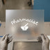 Pharmacist Mortar & Pestle | DTF Transfer Ready to Press | Professional Heat Transfer