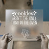 Cookies Aren't The Only Thing In The Oven | DTF Transfer Ready to Press | Pregnancy Announcement Heat Transfer