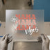 Mama Vibes Flower | DTF Transfer Ready to Press | Retro Boho Heat Transfer
