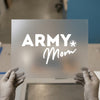 Army Mom Star | DTF Transfer Ready to Press | Military Appreciation Heat Transfer