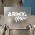 Army Mom Star | DTF Transfer Ready to Press | Military Appreciation Heat Transfer