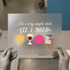 Simple Pleasures | DTF Transfer Ready to Press | Crafty Lifestyle Heat Transfer