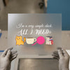 Simple Chick Quote | DTF Transfer Ready to Press | Cozy Essentials Heat Transfer