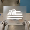 Distressed US Flag | DTF Transfer Ready to Press | Patriotic Heat Transfer