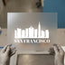 San Francisco Skyline | DTF Transfer Ready to Press | Iconic Cityscape Heat Transfer