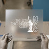 NYC City That Never Sleeps | DTF Transfer Ready to Press | Urban Style Heat Transfer