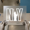 NY Statue of Liberty | DTF Transfer Ready to Press | Iconic City Heat Transfer