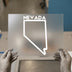 Nevada State Outline Map | DTF Transfer Ready to Press | Minimalist Heat Transfer