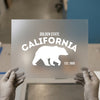 California Bear | DTF Transfer Ready to Press | Iconic Bear Heat Transfer