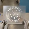 Best Dad By Par Golf | DTF Transfer Ready to Press | Father's Day Heat Transfer