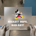 Dad-Key Moustache Mouse | DTF Transfer Ready to Press | Humorous Character Heat Transfer