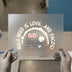 All I Need is Love and Tacos | DTF Transfer Ready to Press | Cartoon Food Heat Transfer