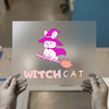 Witch Cat Bunny | DTF Transfer Ready to Press | Halloween Heat Transfer