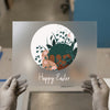 Happy Easter Eggs & Cake | DTF Transfer Ready to Press | Festive Holiday Heat Transfer