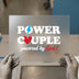Power Couple Powered by God | DTF Transfer Ready to Press | Faith-Based Heat Transfer