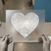Fingerprint Heart | DTF Transfer Ready to Press | Unique Heat Transfer