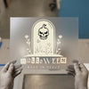 Halloween Skull Gravestone | DTF Transfer Ready to Press | Spooky Cute Heat Transfer