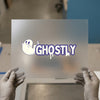 Ghostly Drip Design | DTF Transfer Ready to Press | Spooky Cute Heat Transfer