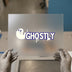 Ghostly Drip Design | DTF Transfer Ready to Press | Spooky Cute Heat Transfer