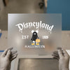 Disneyland Ghost Mickey | DTF Transfer Ready to Press | Halloween Heat Transfer