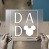 DAD with Mouse Ears | DTF Transfer Ready to Press | Family Fun Heat Transfer