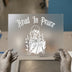Read in Peace Skeleton | DTF Transfer Ready to Press | Spooky Goth Heat Transfer