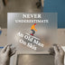 Never Underestimate An Old Man On Skis | DTF Transfer Ready to Press | Skiing Life Heat Transfer