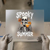 Spooky Summer Skeleton | DTF Transfer Ready to Press | Halloween Heat Transfer