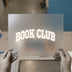 Book Club Arch Font | DTF Transfer Ready to Press | Collegiate Heat Transfer