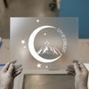 City Of Starlight Moon Stars | DTF Transfer Ready to Press | Fantasy Heat Transfer