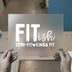 FIT-ish Semi-Fit Kinda Fit | DTF Transfer Ready to Press | Humorous Heat Transfer