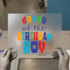 Daddy of the Birthday Boy DTF Transfer Ready to Press | Colorful Celebration Heat Transfer