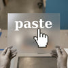 Paste Cursor | DTF Transfer Ready to Press | Retro Tech Heat Transfer