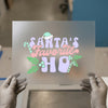 Santa's Favorite Ho DTF Transfer Ready to Press | Retro Christmas Heat Transfer