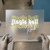 Jingle Bell Rock Retro | DTF Transfer Ready to Press | Christmas Heat Transfer