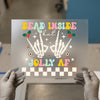 Dead Inside But Jolly AF | DTF Transfer Ready to Press | Retro Christmas Heat Transfer