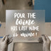 Pour the Wine His Last Name Is Mine | DTF Transfer Ready to Press | Bachelorette Party Heat Transfer