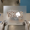 Vegas Leopard Spade | DTF Transfer Ready to Press | Casino Heat Transfer