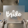 Bride Diamond Ring | DTF Transfer Ready to Press | Bachelorette Party Heat Transfer