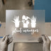 Plant Manager & Pots | DTF Transfer Ready to Press | Botanical Heat Transfer