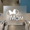 Minnie Mouse Ears Mom | DTF Transfer Ready to Press | Disney Style Heat Transfer